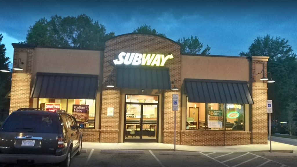Subway Elizabeth City Nc